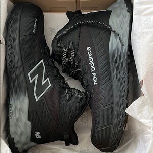 New Balance Black and Gray Athletic Shoes with Fresh Foam